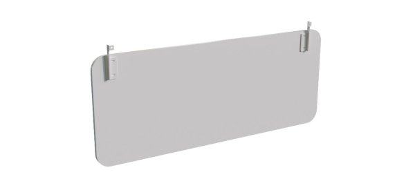 Передний щит для стола 100 ЛДСП с креплением Steel 11810П 900x18x396 (Белый)