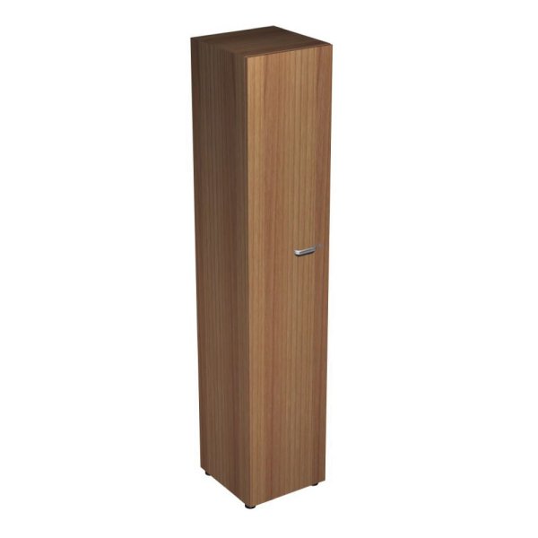 Шкаф высокий узкий закрытый X7 IDES43S Y/IDET43S Y 430x450x2140 (Орех каналетто)