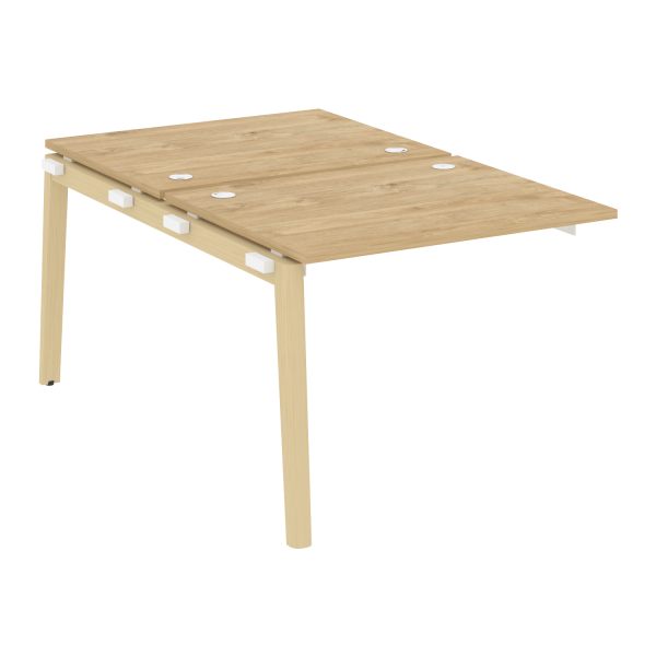 Наборный элемент рабочей станции на деревянных опорах Onix Wood OW.2.NRS-1.8 980x1635x750