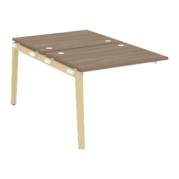 Наборный элемент рабочей станции на деревянных опорах Onix Wood OW.2.NRS-1.8 980x1635x750