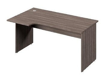 Стол эргономичный с заглушкой кабель-канала (левый) Public comfort С-35л 1500x890x740